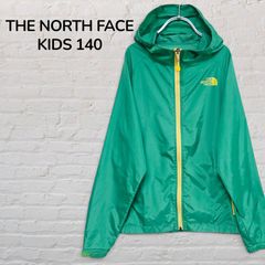 노스페이스 THE NORTH FACE 윈드 브레이커 나일론 파커 키즈 주니어 140 8세 9세 나일론 재킷 지퍼 업 파커 그린 그린 아웃도어 한국 헌옷