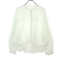 Sonny Label サニーレーベル 長袖 ノーカラーシャツ F アイボリー URBAN RESEARCH アーバンリサーチ レディース 古着のサムネイル