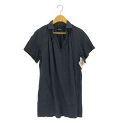 Tricom de Galson tricot COMME des GARCONS 09AW AD2011 린넨 100 % 스키퍼 개더 튜닉 여성 JPN : M