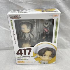 【中古】開封)ねんどろいど リヴァイ お掃除Ver./特典台座付き[91]