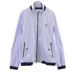 現行】POLO GOLF シアサッカー スウィングトップ ブルゾン ドリズラー 