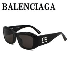 新品未使用】BALENCIAGA ロゴサングラス ブラック ケース付き 正規品