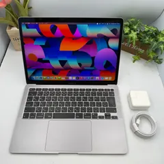 【美品】MacBook Air M1 13インチ 8GB/256GB 最大容量100％ JISキーボード 『M6』