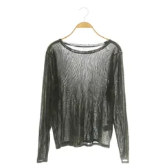 リヴドロワ RIVE DROITE 25AW フロッキーチュールロンTee Tシャツ カットソー F ダークブラウン /DF ■OSのサムネイル