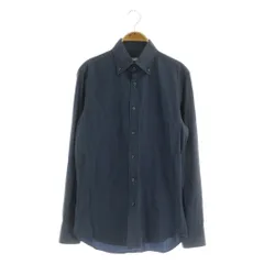 デザインワークス DESIGNWORKS ボタンダウンシャツ 長袖 38/15 ネイビー /MY ■OSのサムネイル