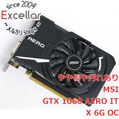 MSI GeForce GTX 1060 AERO ITX 6G OC - メルカリ