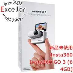 [bn:3] Shenzhen Arashi Vision　アクションカメラ Insta360 GO 3 64GB　CINSABKA_GO301　ホワイトのサムネイル