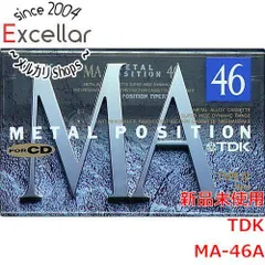 [bn:15] TDK　メタルポジションTYPE-IV カセットテープ MA-46A　46分のサムネイル