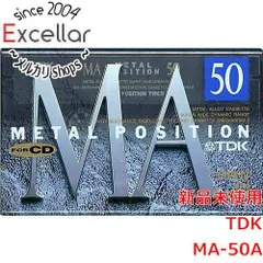 [bn:1] TDK　カセットテープ メタルポジション MA-50A　50分のサムネイル
