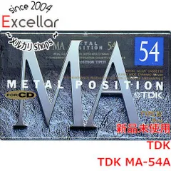 [bn:0] 【新品訳あり(箱きず・やぶれ)】 TDK　カセットテープ メタルポジション MA-54A　54分のサムネイル
