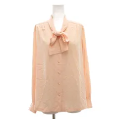 ニナリッチ NINA RICCI ヴィンテージ シャツ ブラウス ピンク リボンタイ 長袖 総柄 /NUのサムネイル