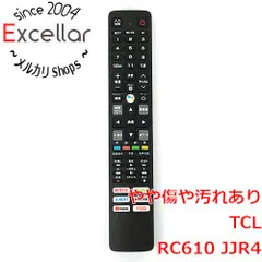 [bn:7] TCL　スマートテレビ用リモコン　RC610 JJR4のサムネイル