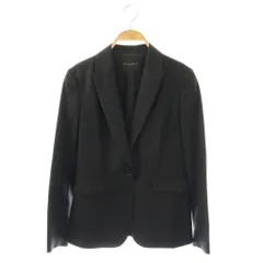 ユナイテッドアローズ UNITED ARROWS CANONICO テーラード ジャケット シングル 38 ブラック /HK ■OSのサムネイル