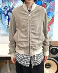 S ALLSAINTS オールセインツ ゴート スキン(SKIN) ゲザー ブルゾン ジャケットのサムネイル