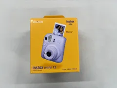 【未開封・箱やぶれアリ】富士フイルム インスタントカメラ instax mini 12 チェキ ライラックパープル 4547410489156