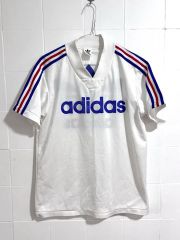 L 古着 アディダス adidas 半袖サッカーゲームシャツ - メルカリ