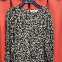 Chloe クロエ　ボタニカル柄　長袖　カットソー　シャツ　Tシャツ　ロング　ヴィンテージ　レディースのサムネイル