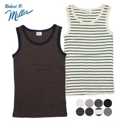 ロバート ピー ミラー【Robert P. Miller】808C Panel-rib Tanktop パネルリブ タンクトップ レディース ノースリーブ トップス インナー アンダーウェア 下着 女性用 ウィメンズ シンプル 無地のサムネイル