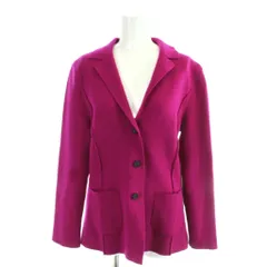 ランバン LANVIN COLLECTION ジャケット 上着 ウール 紫 パープル 長袖 テーラードカラー パッチポケット /APのサムネイル