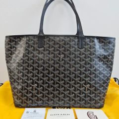 ゴヤール アルトワMM グレー イニシャルあり 角スレあり 正規品 - メルカリ