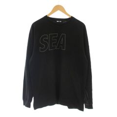 WIND AND SEA 長袖カットソー ブラック Sサイズ - メルカリ