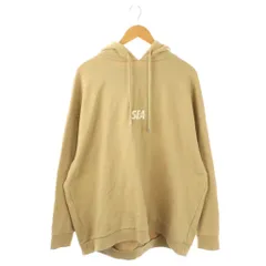 アメリヴィンテージ Ameri VINTAGE アメリ AMERI × ウィンダンシー WIND AND SEA コラボ パーカー フーディー M ベージュ /DF ■OSのサムネイル