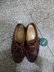 美品／正規店購入】ミカエル 41.5 パラブーツ マロン PARABOOT - メルカリ
