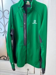 新品タグ付 SALOMON ハーフタイツ Lサイズ サロモン トレラン