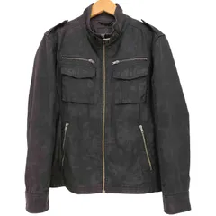 モッシモ MOSSIMO Y2K マルチポケット エポレット付き 八の字ジップ コーティング ジップアップジャケット メンズ import：M のサムネイル
