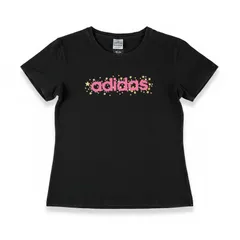 アディダス adidas Tシャツ 半袖 ブランド名プリント 星 ブラック Mサイズ 2026012800214