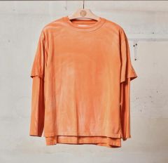 ANCELLM 25SS MARBLING MESH LS T-SHIRT - メルカリ