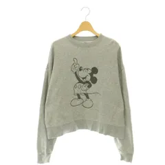 ロンハーマン ヴィンテージ  R.H.vintage Disney Special Collectionミッキースウェット トレーナー プルオーバー XS グレー /CX ■OS