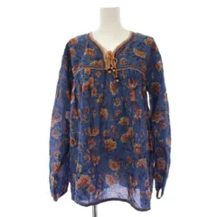 シンゾーン Shinzone 23SS HOLI BLOUSE シャツ ブラウス 長袖 花柄 FO 青 23MMSBL05 /BMのサムネイル