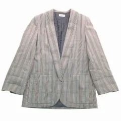 Zadig&Voltaire ザディグエヴォルテール TISSU ITALIEN グレンチェック ショールカラー テーラードジャケット S レディース 【中古】のサムネイル