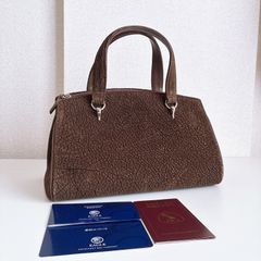 超希少！【JRA認定 ギャランティ付き】ヒッポポタマス革 ヒポレザー 