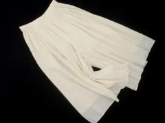 TOMORROWLAND トゥモローランド ワイド フレア パンツ size36/白 ■◇ レディースのサムネイル