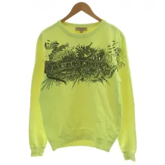 バーバリー ロンドン BURBERRY LONDON 18SS DOODLE PRINT スウェット トレーナー S 黄緑 4068453 /AN65のサムネイル