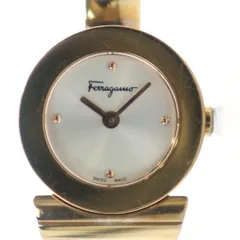 サルヴァトーレフェラガモ Salvatore Ferragamo FQ5 腕時計 ガンチーニ バングル ウォッチ クォーツ ゴールドカラー 金色 ■GY18 /MQのサムネイル