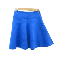 ダイアンフォンファステンバーグ DIANE von FURSTENBERG フレアスカート ひざ丈 0 XS ブルー /SY18 ■GY58のサムネイル