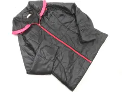 adidas アディダス 中綿 ジャケット sizeL/黒ｘピンク ◇■ レディース