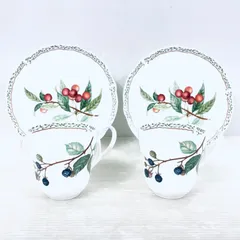 ノリタケ　マグカップ　デザートプレート　ペアセット　Royal Orchard 廃盤品