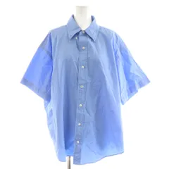 シンゾーン Shinzone ハーフスリーブダディシャツ HALF SLEEVES DADDY SHIRT ブラウス 半袖 コットン F0 水色 ライトブルー 25MMSBL06 /AN26のサムネイル