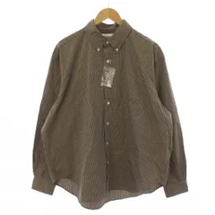 シンゾーン Shinzone 26SS MINI CHECK DADDY SHIRT シャツ ブラウス 長袖 ボタンダウン チェック柄 RS ブラウン 26SMSBL10 /BMのサムネイル