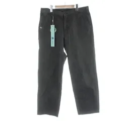 マジックスティック MAGIC STICK 25SS-MS1-004 NEW VINTAGE PAINTER PANTS BLK デニムパンツ ジップフライ ロゴ L 黒 ブラック グレー ■GY72 /MQのサムネイル