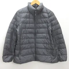 g■ユニクロ/UNIQLO ウルトラライトダウンジャケット【XL】灰/LADIES/K24【中古】■