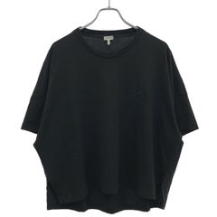 LOEWE ロエベ アナグラムエンブロイダリーワイドTシャツ S359341XA4 ブラック M