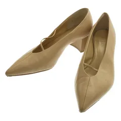 CLANE クラネ LINE STRAP PUMPS パンプス 10115-8402 ベージュ 37のサムネイル