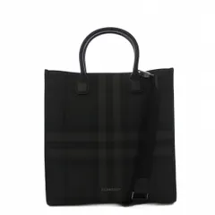 バーバリー BURBERRY デニー スリム ヴァーティカルトートバッグ ショルダーバッグ 2WAY 黒  8062951 /KHのサムネイル