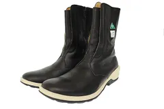 アンダーカバー UNDERCOVER 07SS PURPLE期 SIDE ZIP BOOTS ME MAKE NOISE NOT CLOSES WMNNC サイド ジップ レザー ブーツ B6F09 M 黒 ブラック ☆AA★▲■250307のサムネイル
