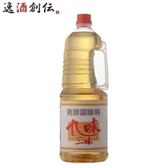 みりん 九味三昧 取手付 ペット 1800ml 1.8L 1本 九重味淋 本みりんタイプ 発酵調味料 九重味醂のサムネイル
